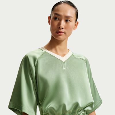 132.5トップス Nike Sportswear Women's Oversized Satin Top. Nike ID